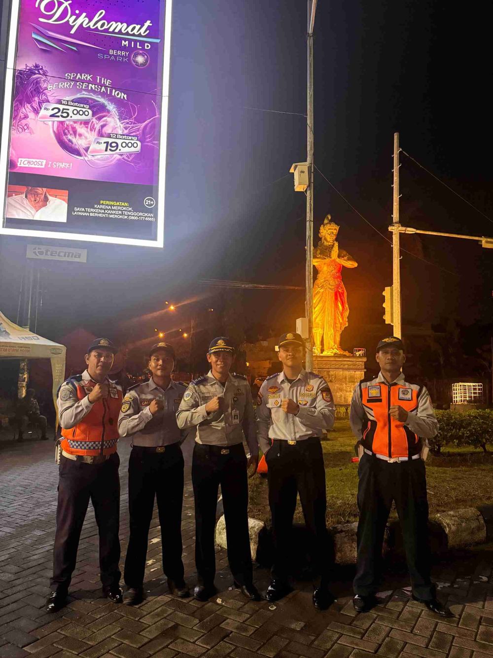 PENGAMANAN LALU LINTAS MALAM NATAL DAN TAHUN BARU 2025