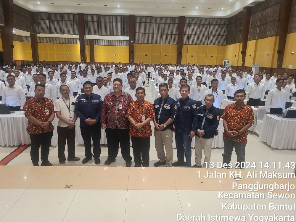 MONITORING SELEKSI KOMPETENSI TES PENERIMAAN PPPK DI GEDUNG SERBA GUNA KAMPUS ISI. BANTUL YOGYAKARTA