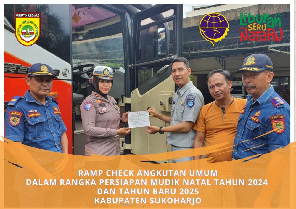 KEGIATAN RAMP CHECK ANGKUTAN UMUM NATARU
